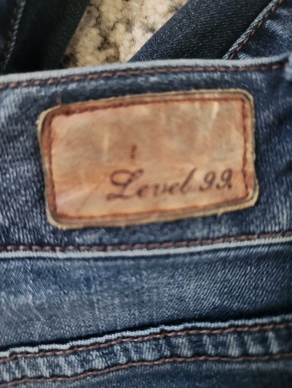 Level 99 Chloe Boot Cut Jeans Low Rise Back Of Hems Frayed Anthropologie 27 - Picture 9 of 15
